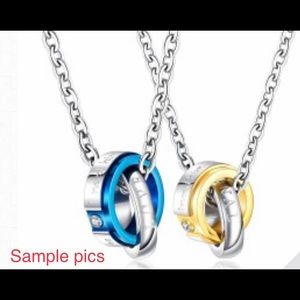 Couple necklace set